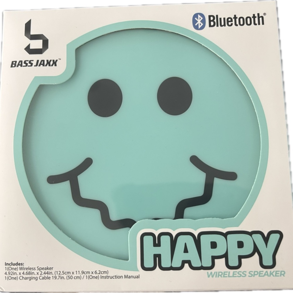 Bass Jaxx Happy Wireless Speaker - Mint Green